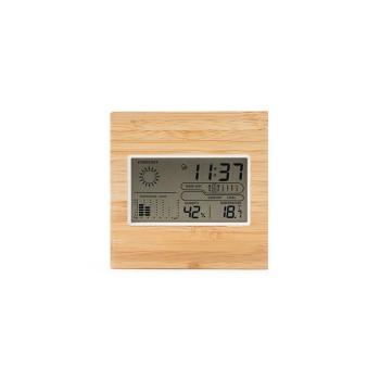 Wetterstation mit Bambus Kelvin